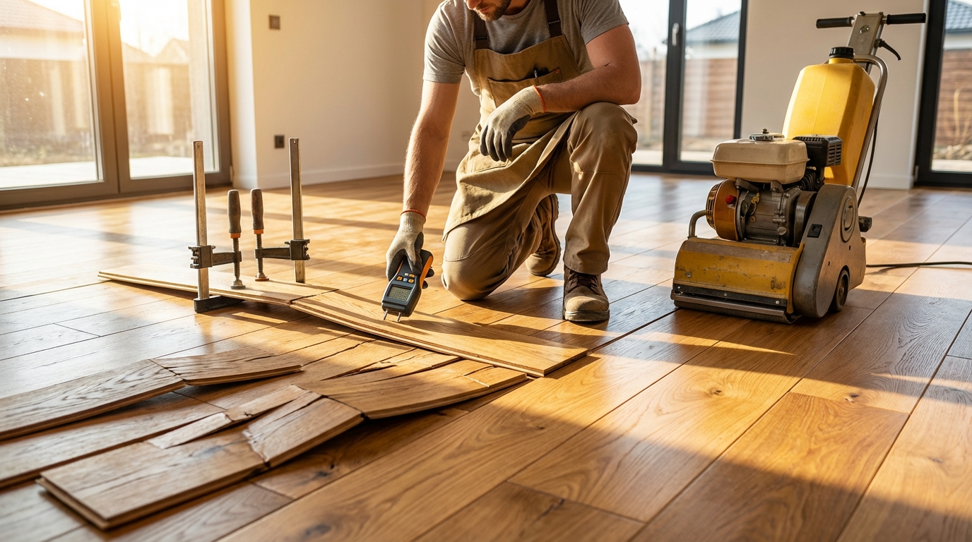découvrez des méthodes efficaces pour réparer un parquet gondolé et redonner à votre sol son aspect lisse et naturel.