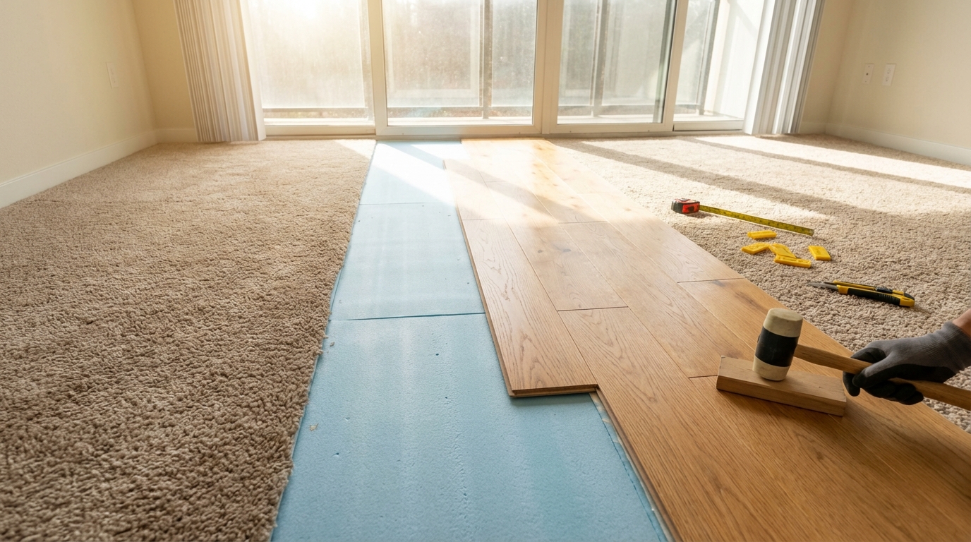 découvrez notre guide complet pour poser du parquet flottant sur une moquette, avec des conseils pratiques pour réussir votre installation facilement et durablement.