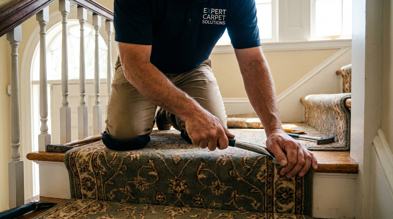 découvrez notre guide complet pour réussir la pose tendue de tapis d'escalier, avec des conseils pratiques et des astuces pour un résultat professionnel et durable.