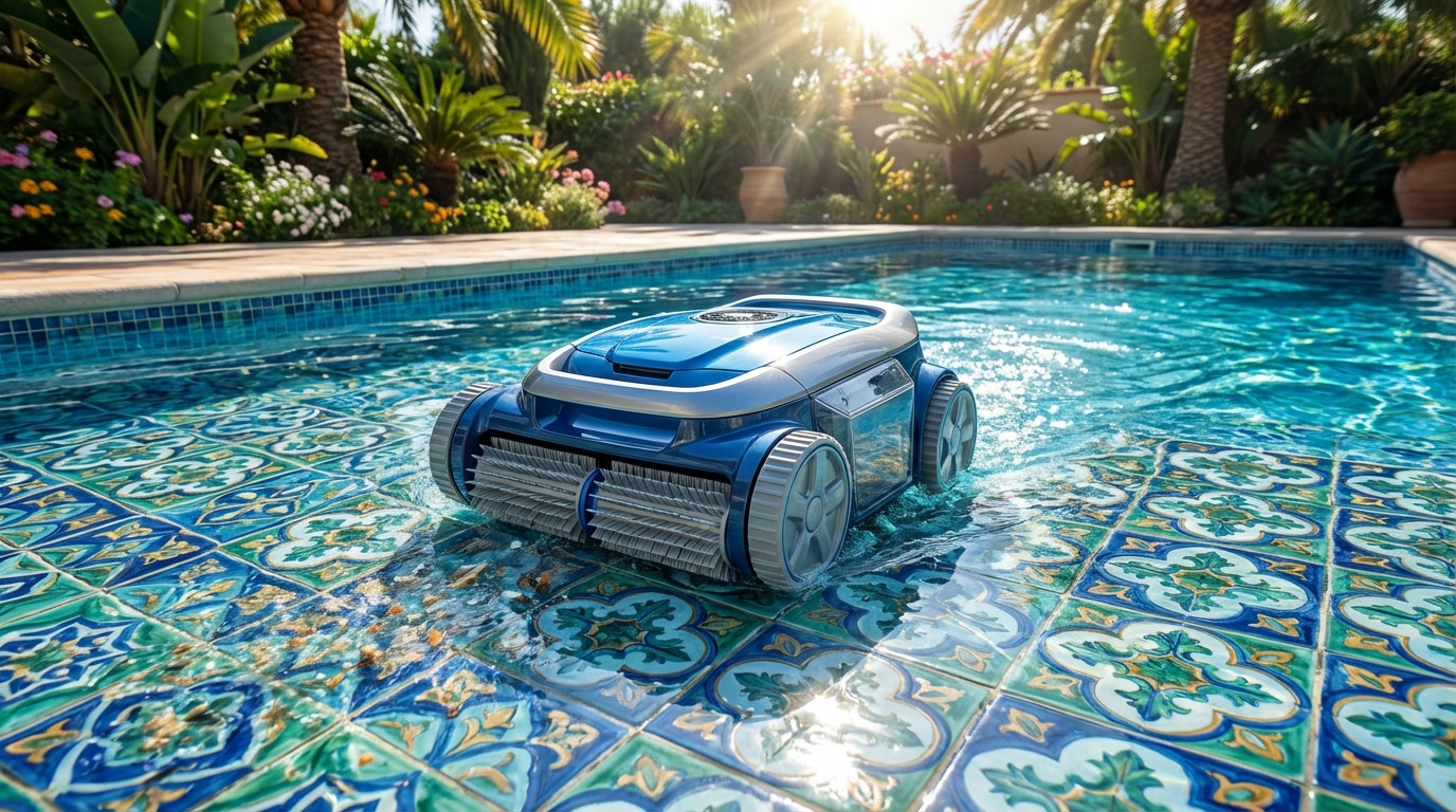 découvrez quel robot choisir pour nettoyer efficacement une piscine en carrelage. guide complet pour un nettoyage optimal et facile de votre piscine.