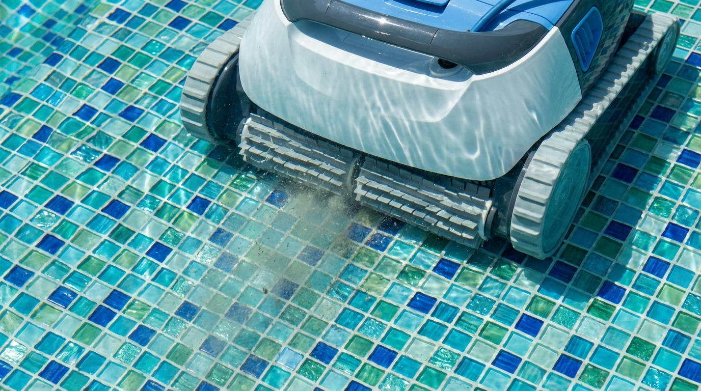 découvrez quel robot de piscine est le plus efficace pour nettoyer en profondeur une piscine en carrelage et maintenez votre bassin impeccable toute l'année.