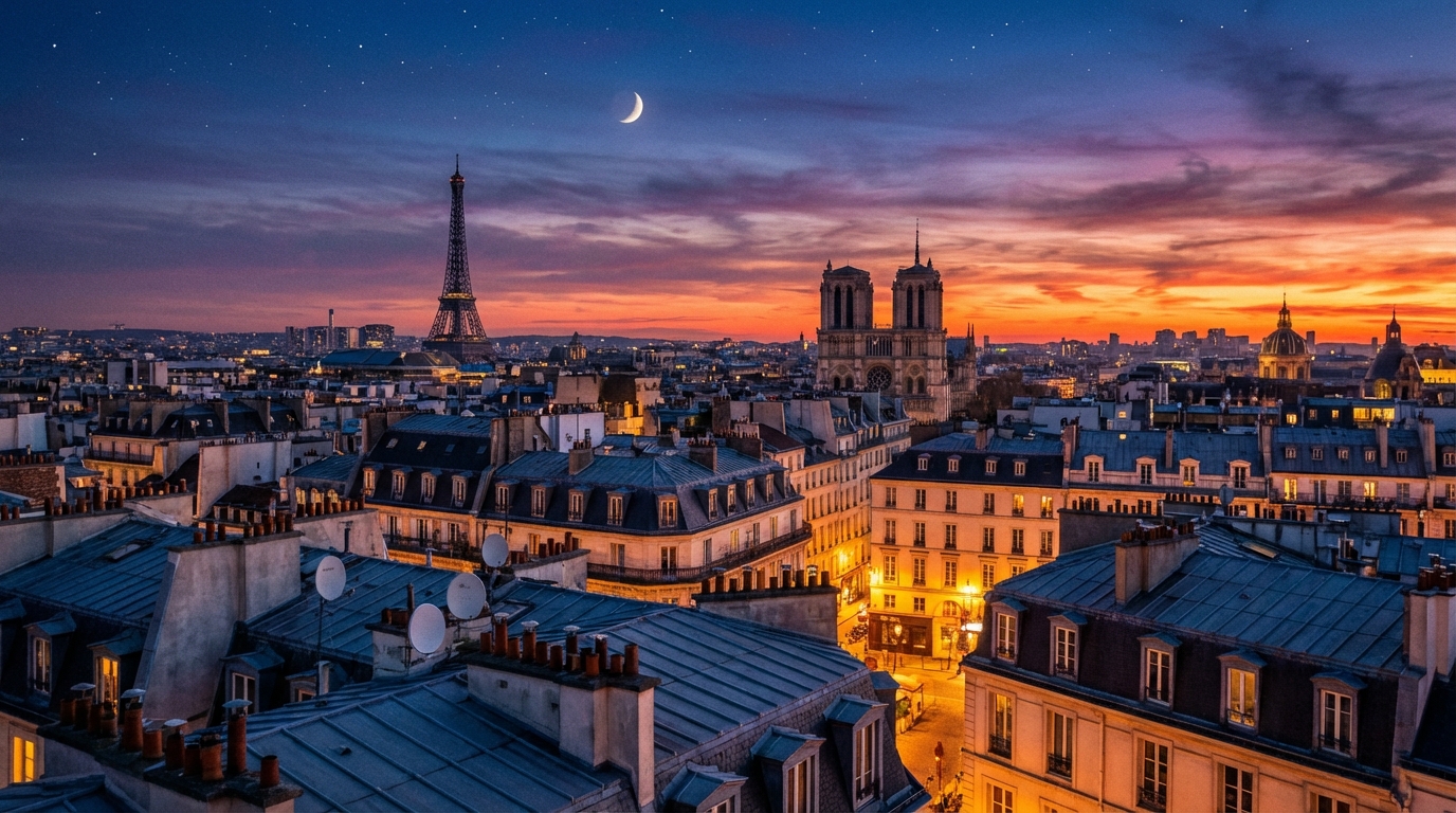 explorez les merveilles du ciel de paris, entre paysages urbains étoilés et découvertes célestes uniques au-dessus de la capitale française.