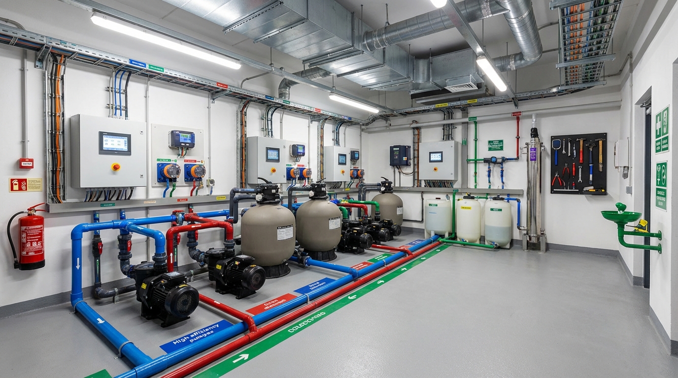découvrez comment aménager un local technique pour piscine à la fois efficace et sécurisé, en optimisant l'espace, le rangement et les installations pour garantir une maintenance facile et la sécurité de tous.