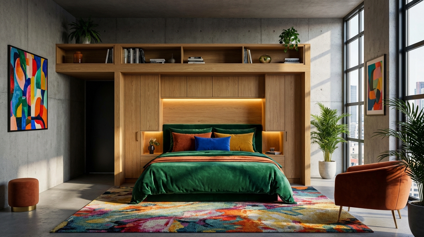 découvrez nos conseils pour choisir un pont de lit parfaitement adapté à la taille et au style de votre chambre, alliant espace de rangement et design harmonieux.