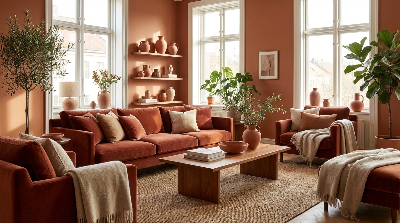 découvrez comment intégrer la couleur terracotta de manière harmonieuse dans votre décoration intérieure pour apporter chaleur et élégance à votre espace.