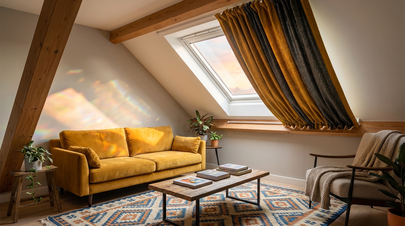 découvrez comment choisir le rideau velux idéal pour maximiser la lumière naturelle tout en améliorant l'isolation thermique de votre intérieur.