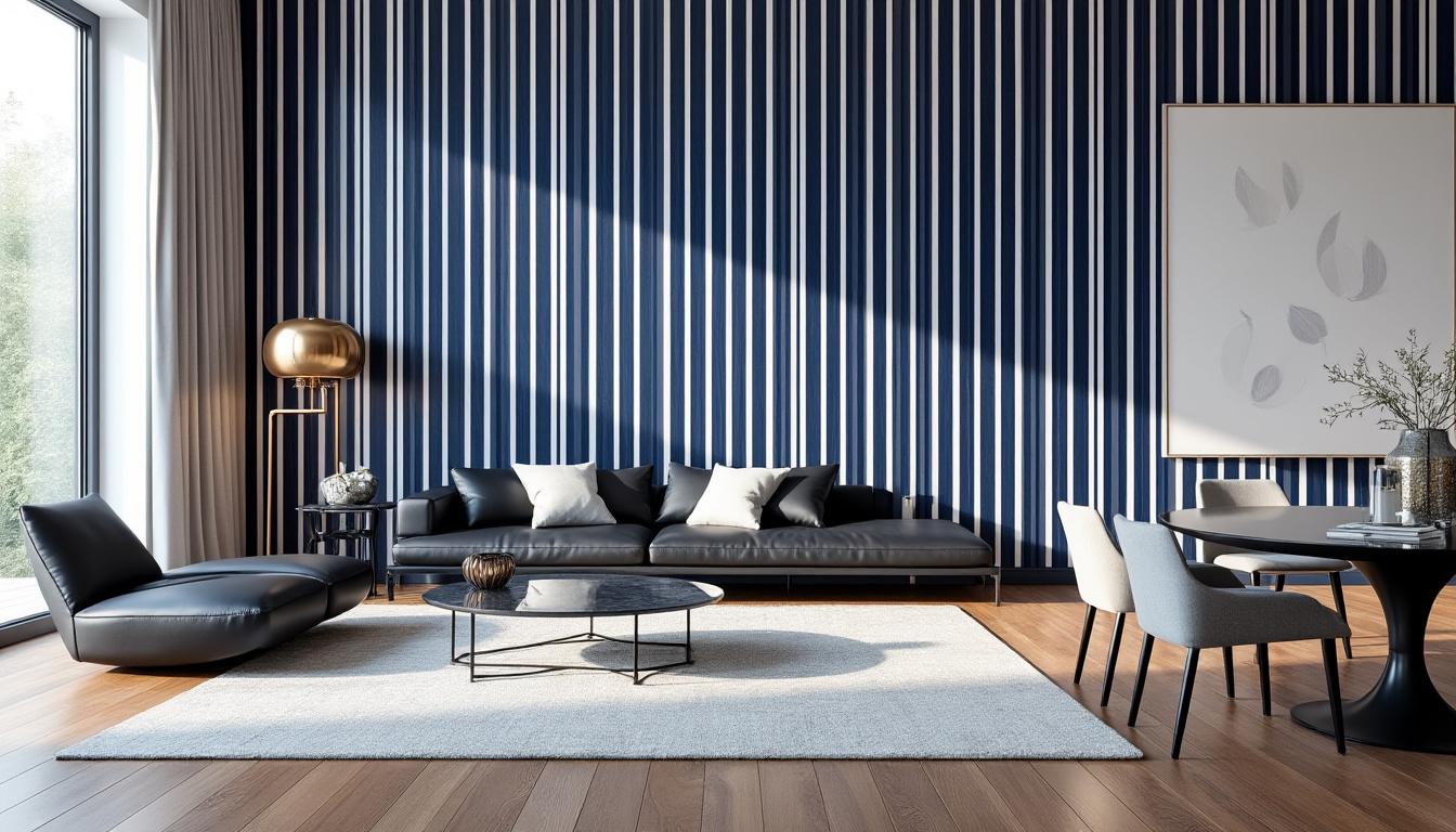 découvrez comment choisir le papier peint à rayures pour apporter du caractère et du style unique à votre décoration intérieure.