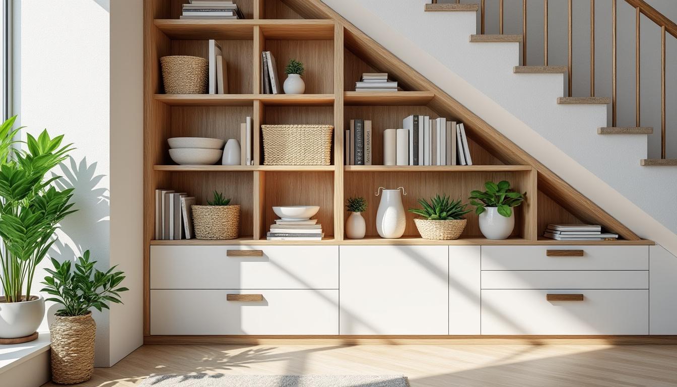 découvrez comment optimiser votre espace grâce à un rangement sous escalier à la fois pratique et esthétique, alliant fonctionnalité et design pour votre intérieur.