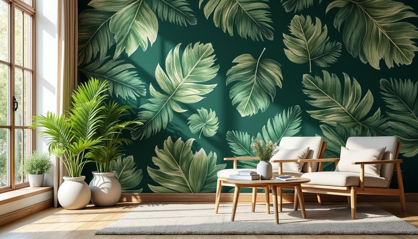 découvrez des idées et conseils pour utiliser le papier peint vert, afin de créer une décoration naturelle et apaisante dans votre intérieur.