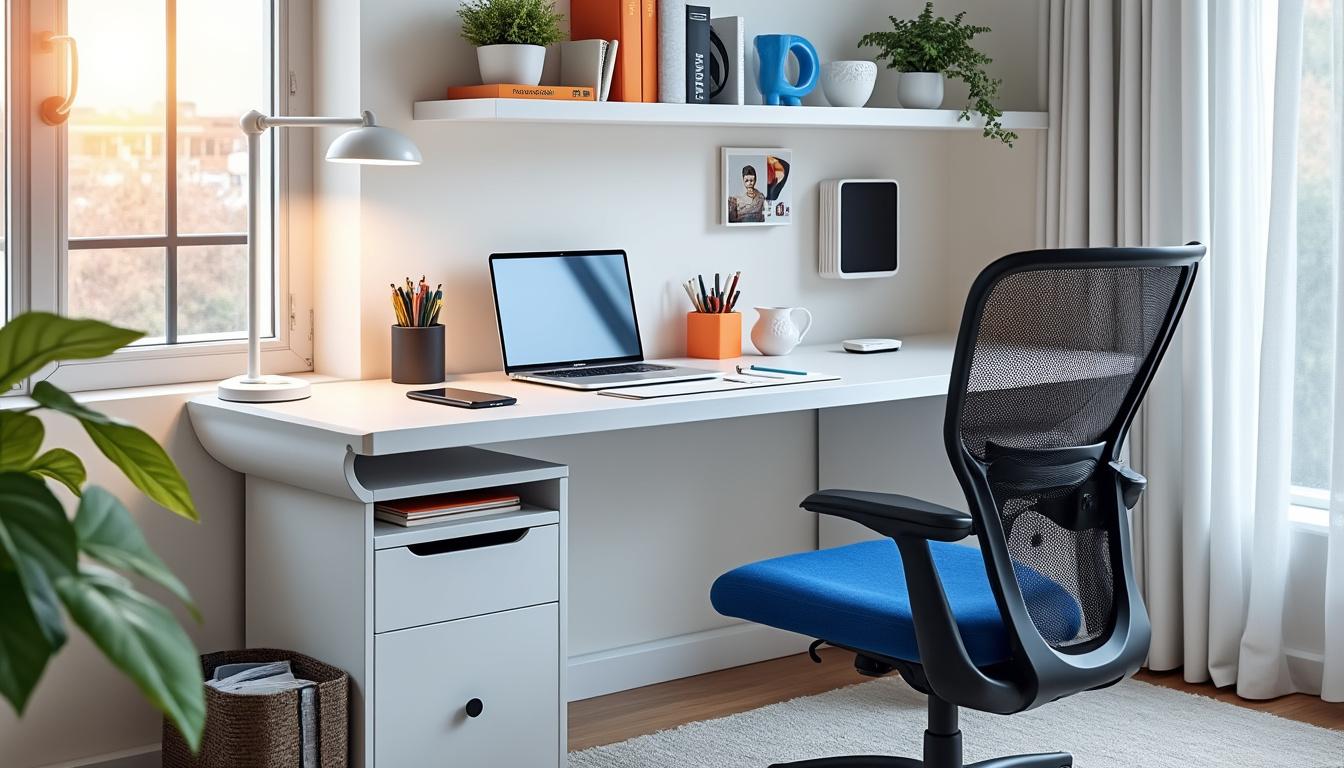 découvrez des conseils pratiques pour aménager un bureau fonctionnel et optimisé, même dans un petit espace. maximisez votre confort et votre productivité avec des solutions astucieuses.