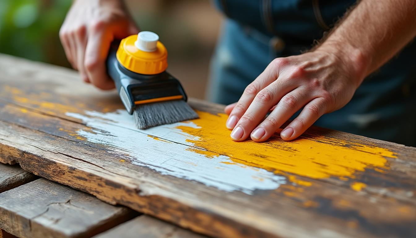 découvrez des méthodes efficaces et sûres pour décaper la peinture sur bois sans l'abîmer, afin de restaurer vos surfaces en préservant leur qualité.