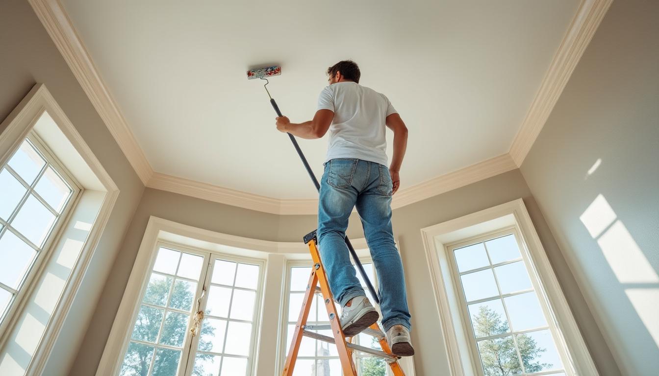 découvrez nos astuces et techniques pour peindre un plafond facilement et obtenir un résultat parfait. guide complet pour un plafond lisse et sans défaut.
