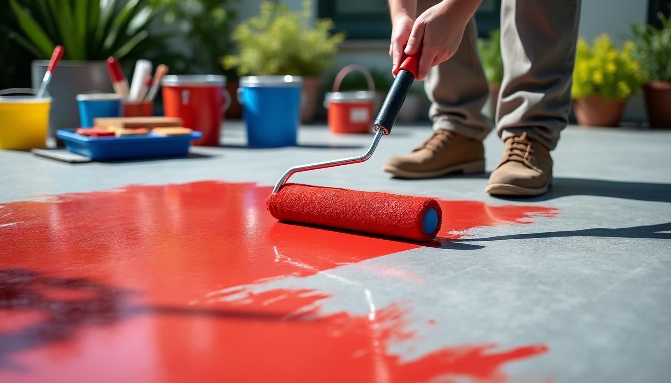 découvrez notre guide pratique pour peindre un sol extérieur en béton, avec des conseils essentiels pour réussir votre projet et assurer une finition durable et esthétique.
