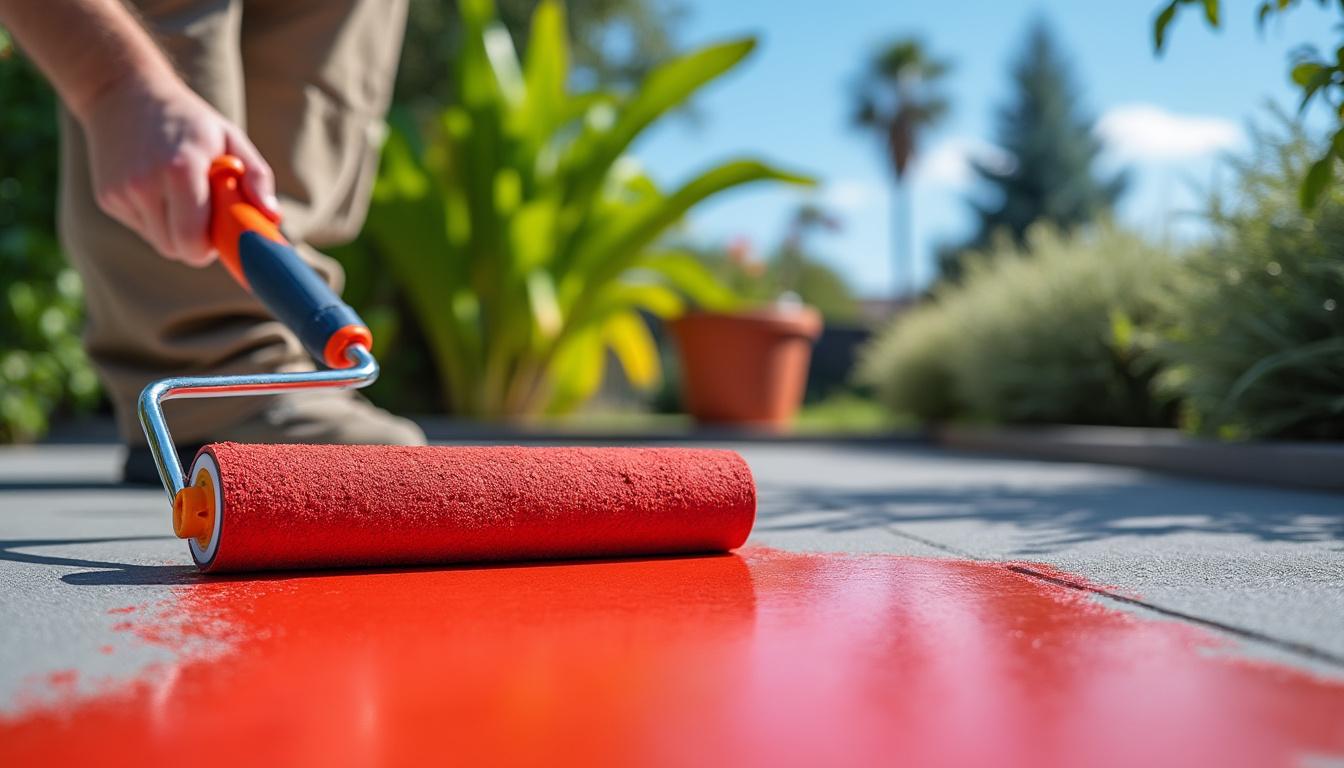 découvrez nos conseils et astuces pour réussir la peinture extérieure de votre sol en béton, pour un rendu durable et esthétique.