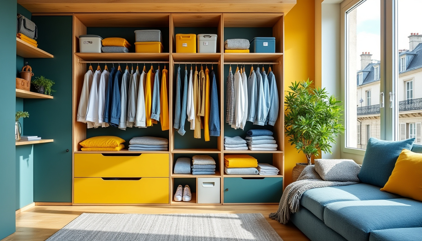 découvrez des astuces pratiques pour optimiser le rangement de votre linge dans un petit appartement à paris et gagner de l'espace sans sacrifier le style.