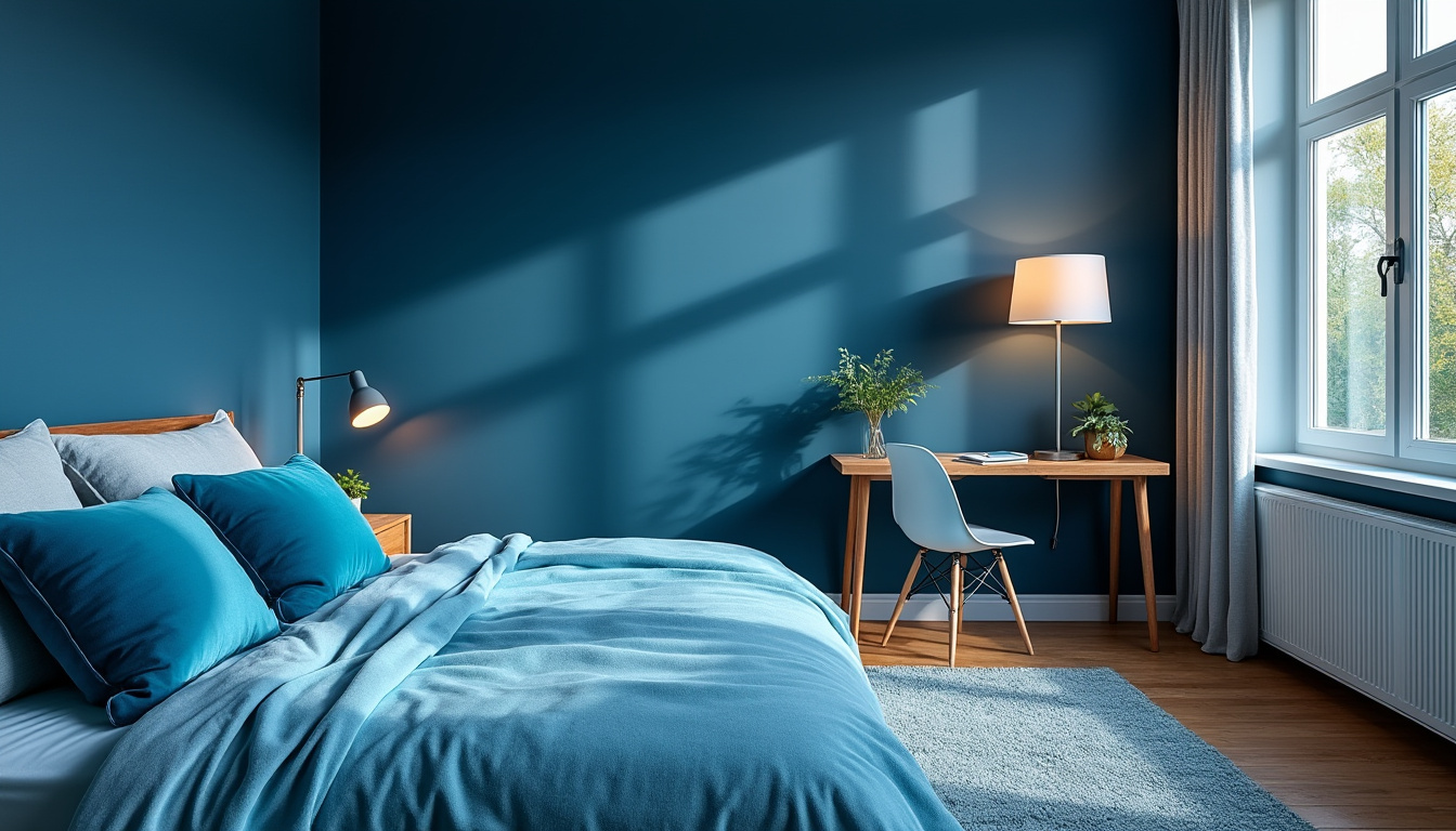 découvrez comment choisir la nuance de bleu idéale pour créer une chambre apaisante et harmonieuse, propice à la détente et au sommeil.