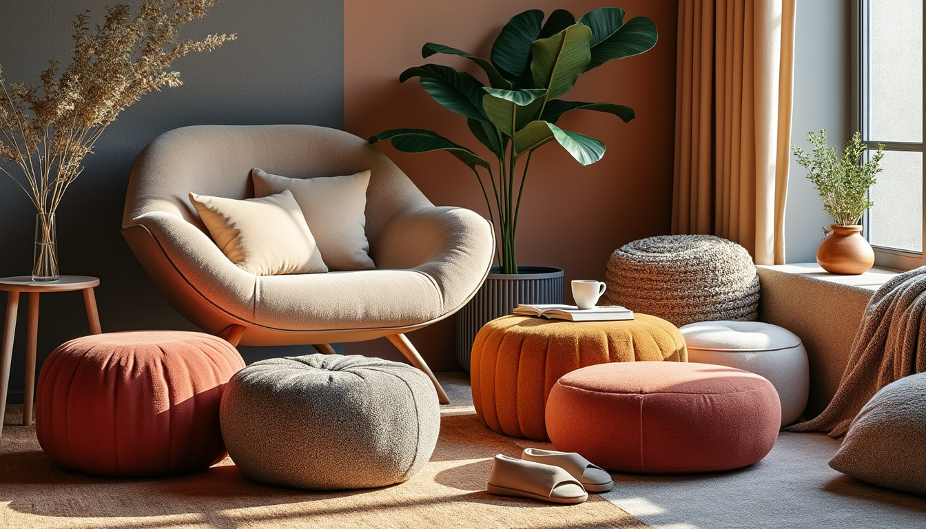 découvrez nos conseils pratiques pour choisir le pouf repose-pied parfait, alliant confort et style, et améliorer votre bien-être au quotidien.