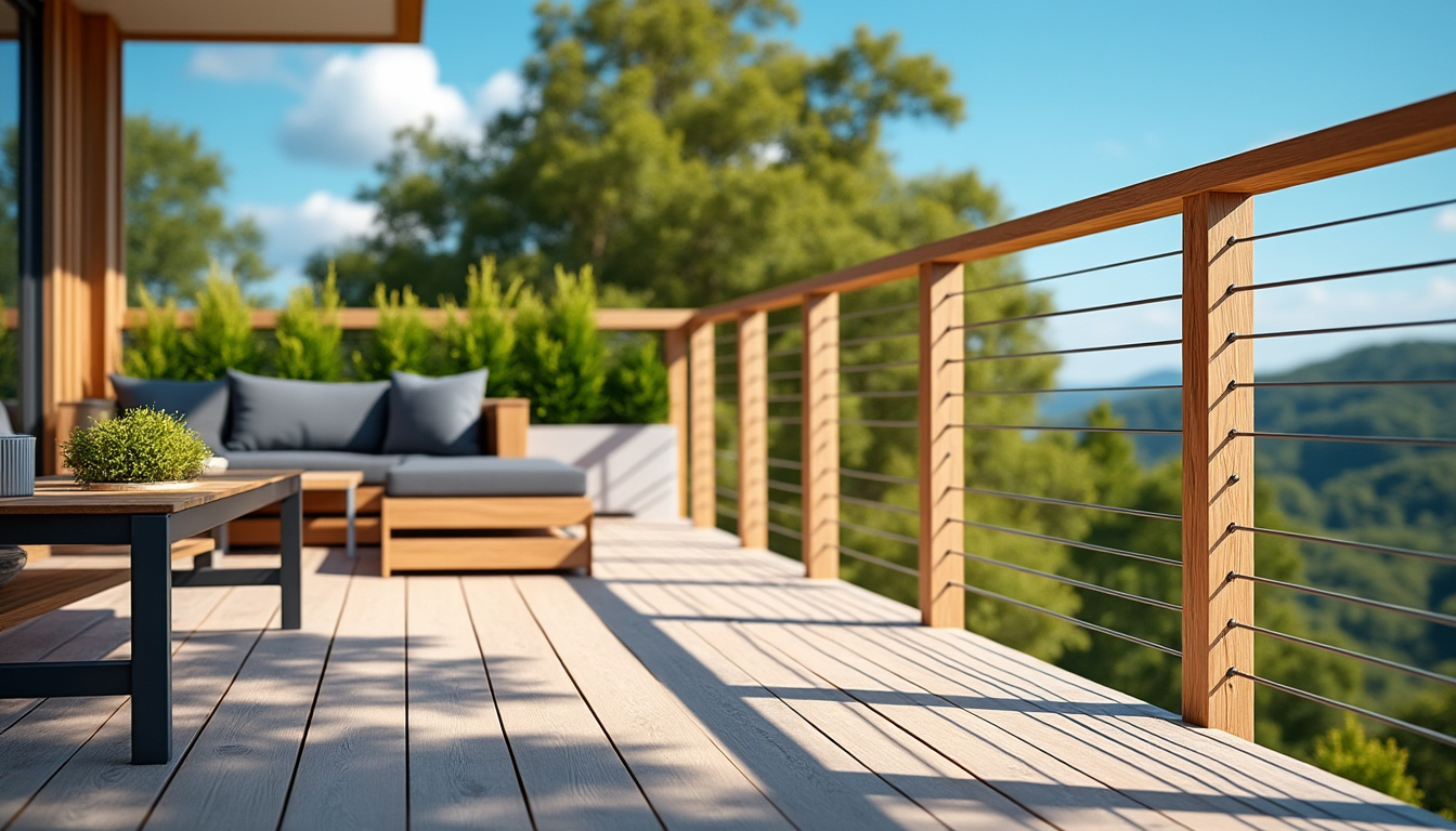 découvrez comment choisir un garde-corps en bois extérieur pour sécuriser efficacement votre terrasse tout en ajoutant une touche esthétique naturelle.