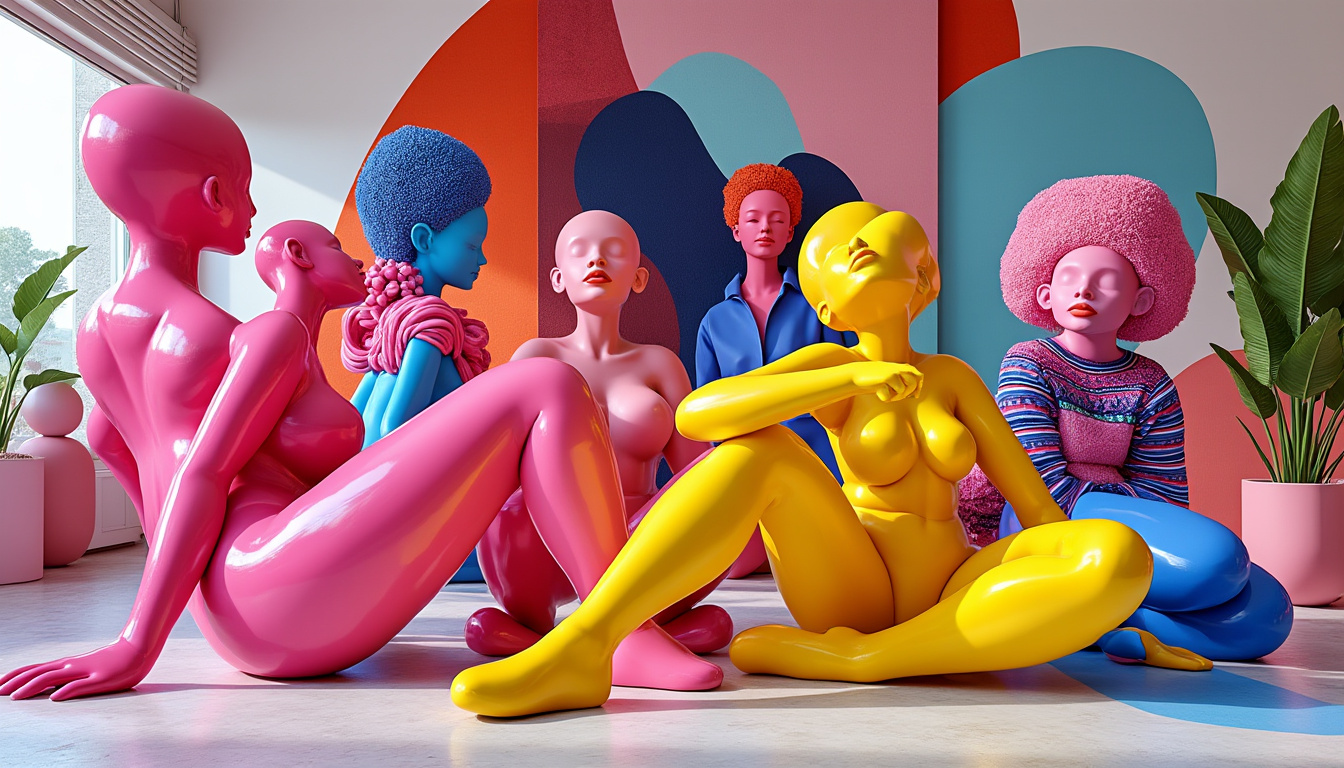 explorez l'impact des nanas de niki de saint phalle sur l'art contemporain, une célébration audacieuse et colorée de la féminité et de la créativité.
