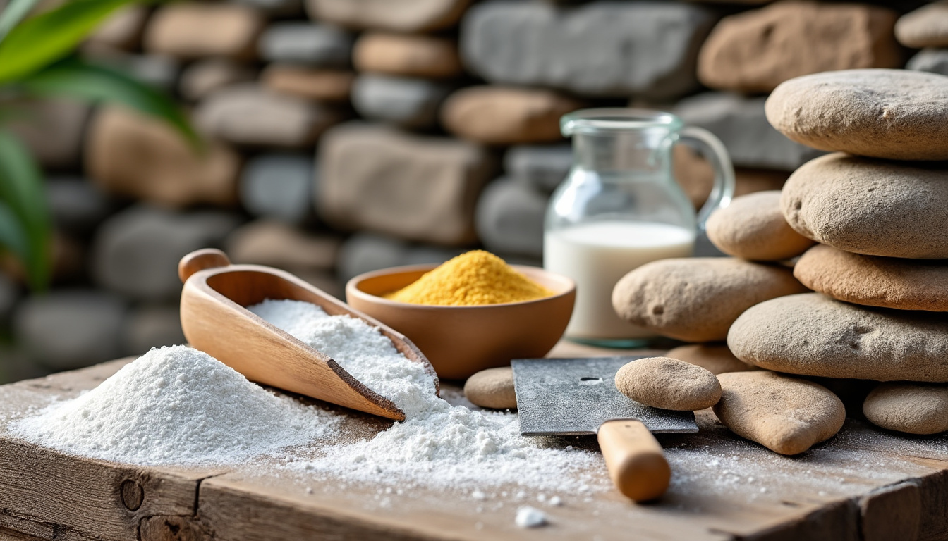 apprenez à doser correctement la chaux et le sable pour construire un mur en pierre solide et durable grâce à nos conseils pratiques et faciles à suivre.