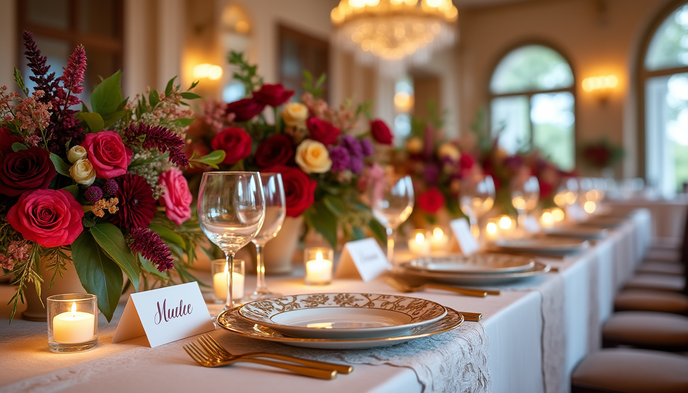 découvrez des astuces incontournables pour une décoration de tables de mariage élégante et personnalisée, et créez une ambiance unique pour votre grand jour.
