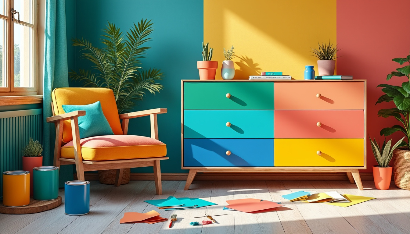 découvrez des idées de couleurs tendance pour repeindre un meuble en bois et lui offrir un nouveau souffle chaleureux et élégant.