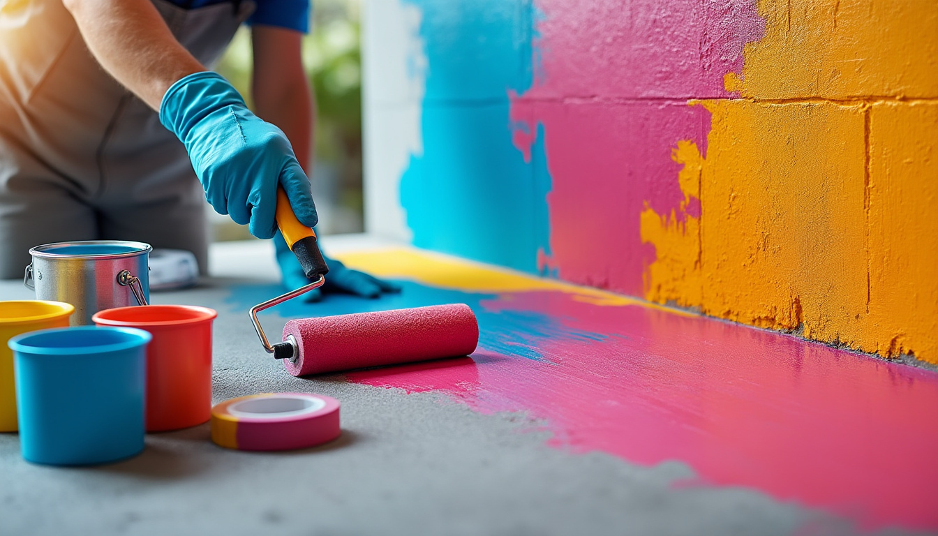 découvrez notre guide complet pour peindre sur béton et obtenir un résultat durable. astuces, préparation et techniques pour réussir votre projet de peinture béton.