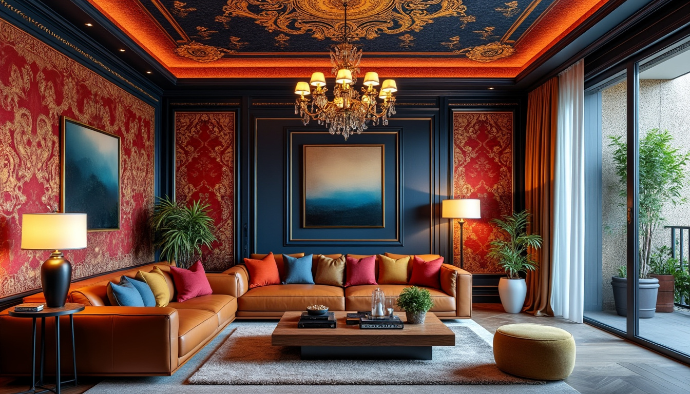 découvrez comment apporter une touche d'élégance à votre intérieur en utilisant du papier peint au plafond, pour un décor unique et raffiné.