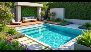 Comment aménager une piscine dans un petit jardin