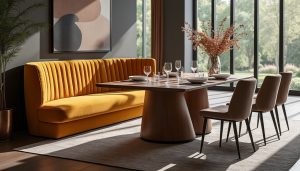 Les avantages d’un banc pour salle à manger : confort et style