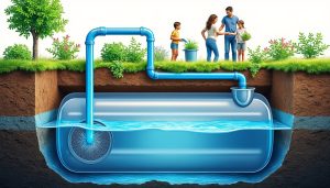 Tout savoir sur la cuve eau de pluie enterrée et ses avantages